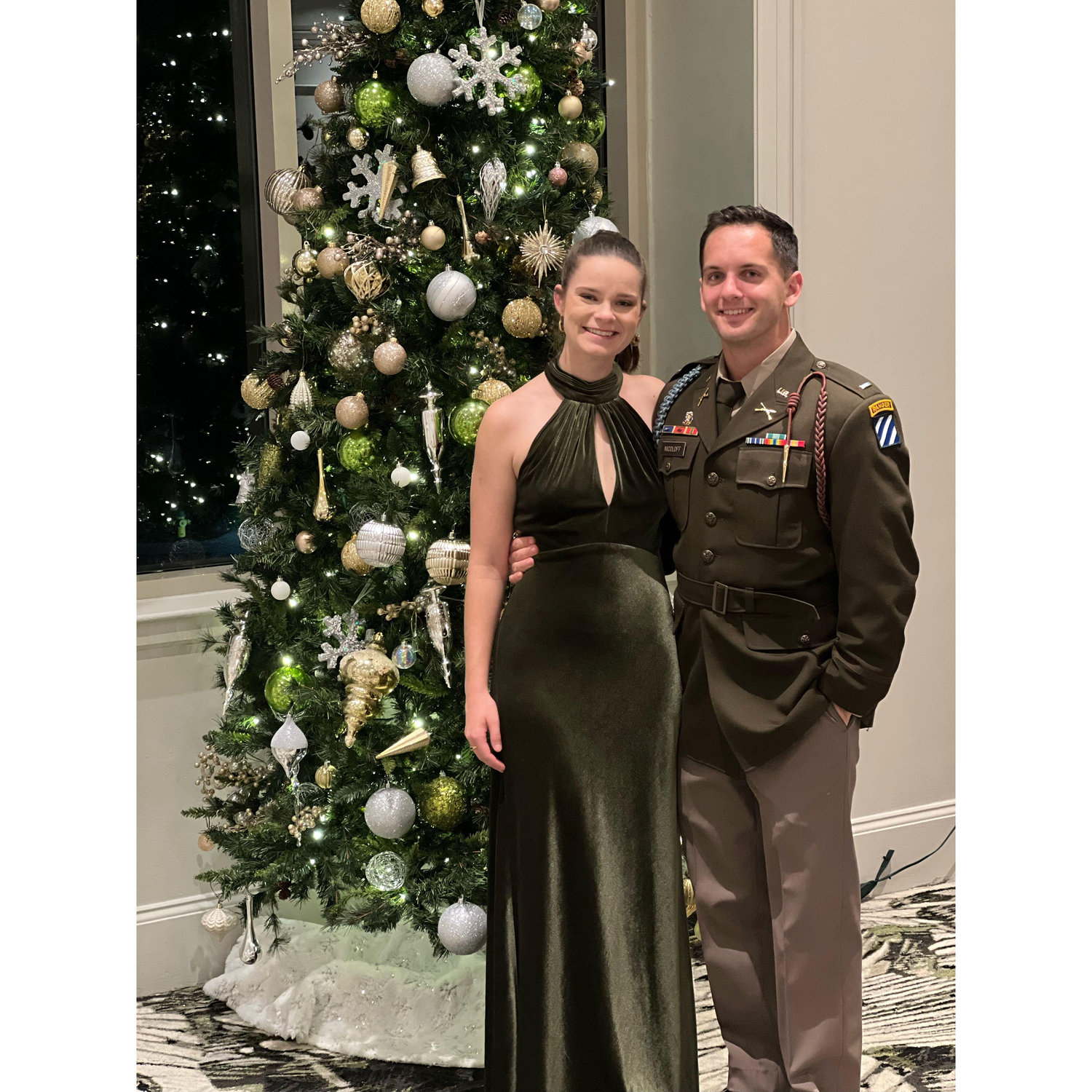 Luke's Military Ball December '24 - This was Katie's first time meeting a lot of Luke's soldiers