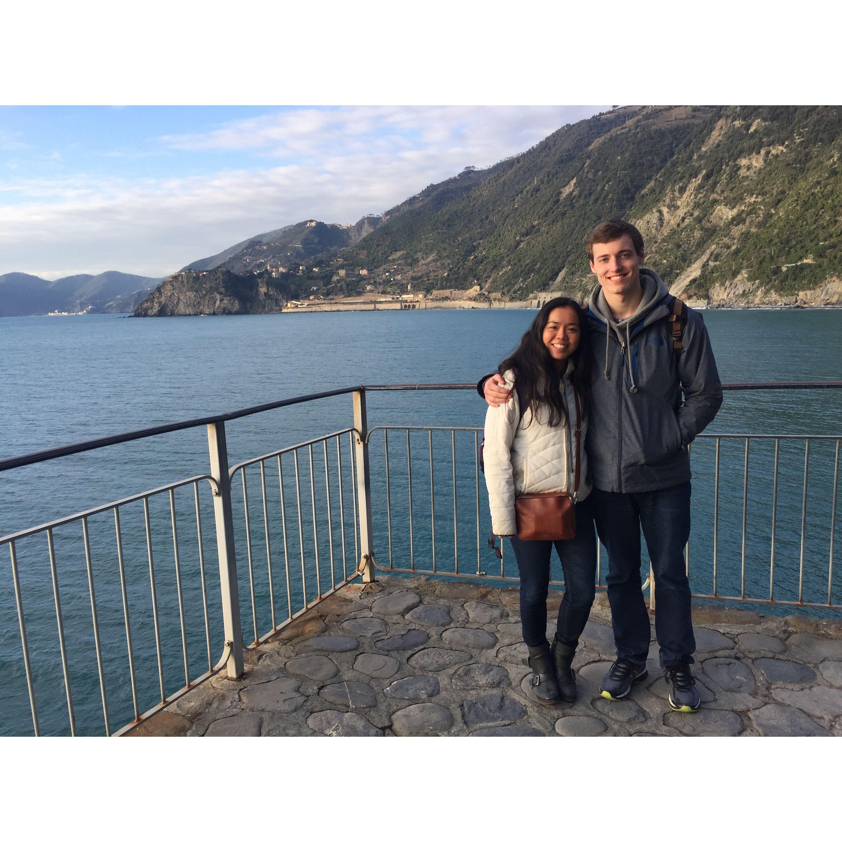 First "official" date in Italy (Cinque Terra)  | January 2016