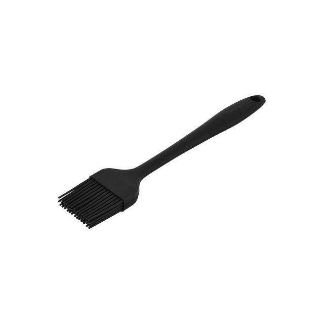 Unique Bargains Heat Resistant Barbecue Baking Silicone Oil Basting Brush Black