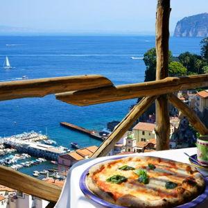 Cliffside dinner for two In Sorrento