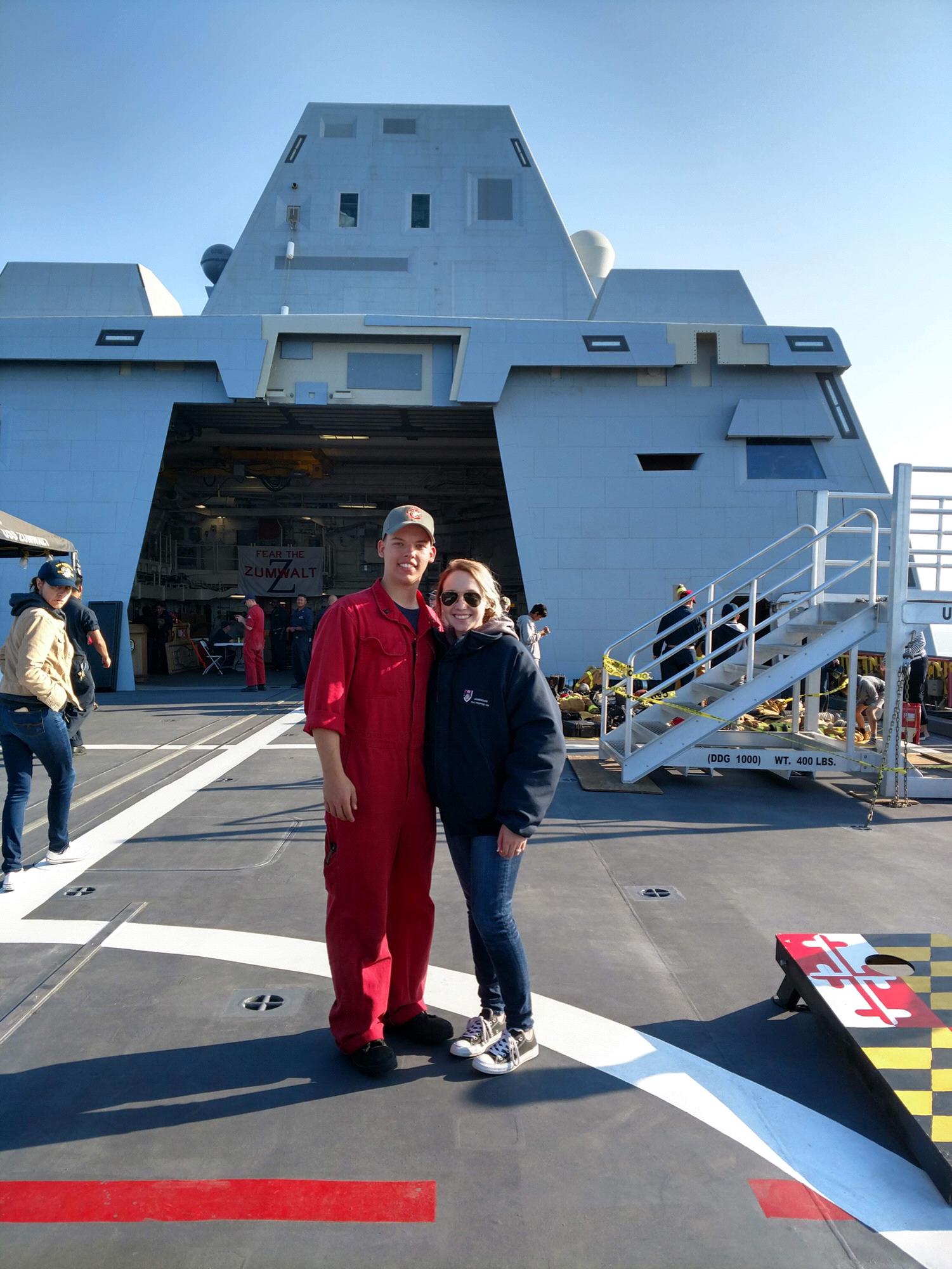 Family cruise on USS Zumwalt DDG 1000 Thanksgiving 2018.
San Diego, CA.