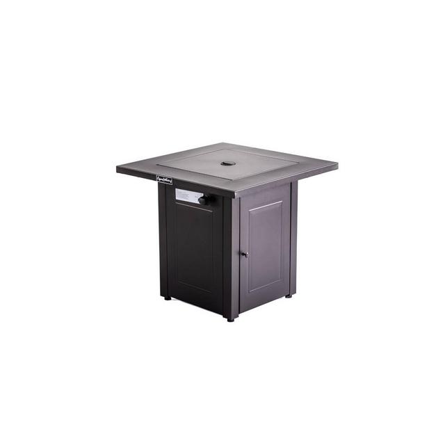 Square Fire Table Mocha 28" - Legacy Heating