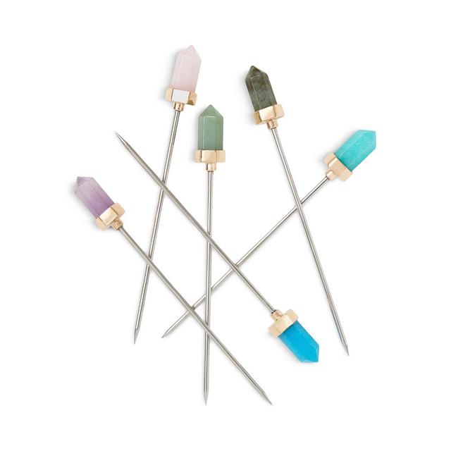 Joanna Buchanan Quartz Cocktail Picks, Set of 6