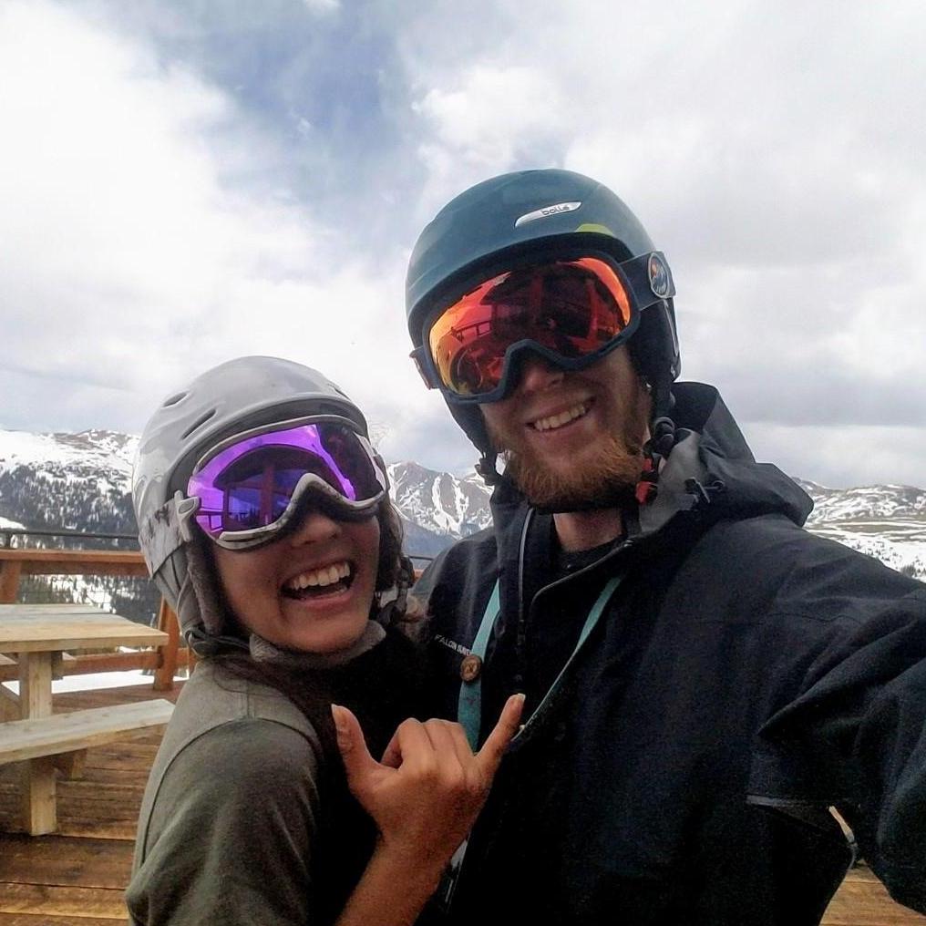 Our early days skiing at Loveland, where our passion for the sport began!