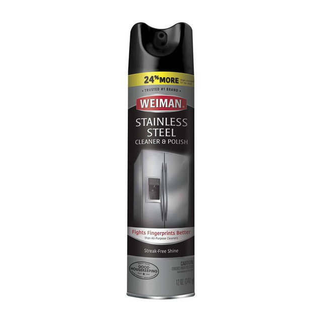 Weiman Stainless Steel Cleaner and Polish 12 oz