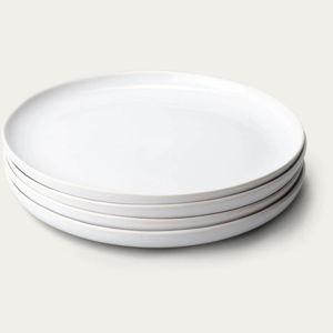 Dinner Plates White Glossy