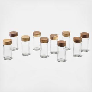 Spice Jar, Set of 10