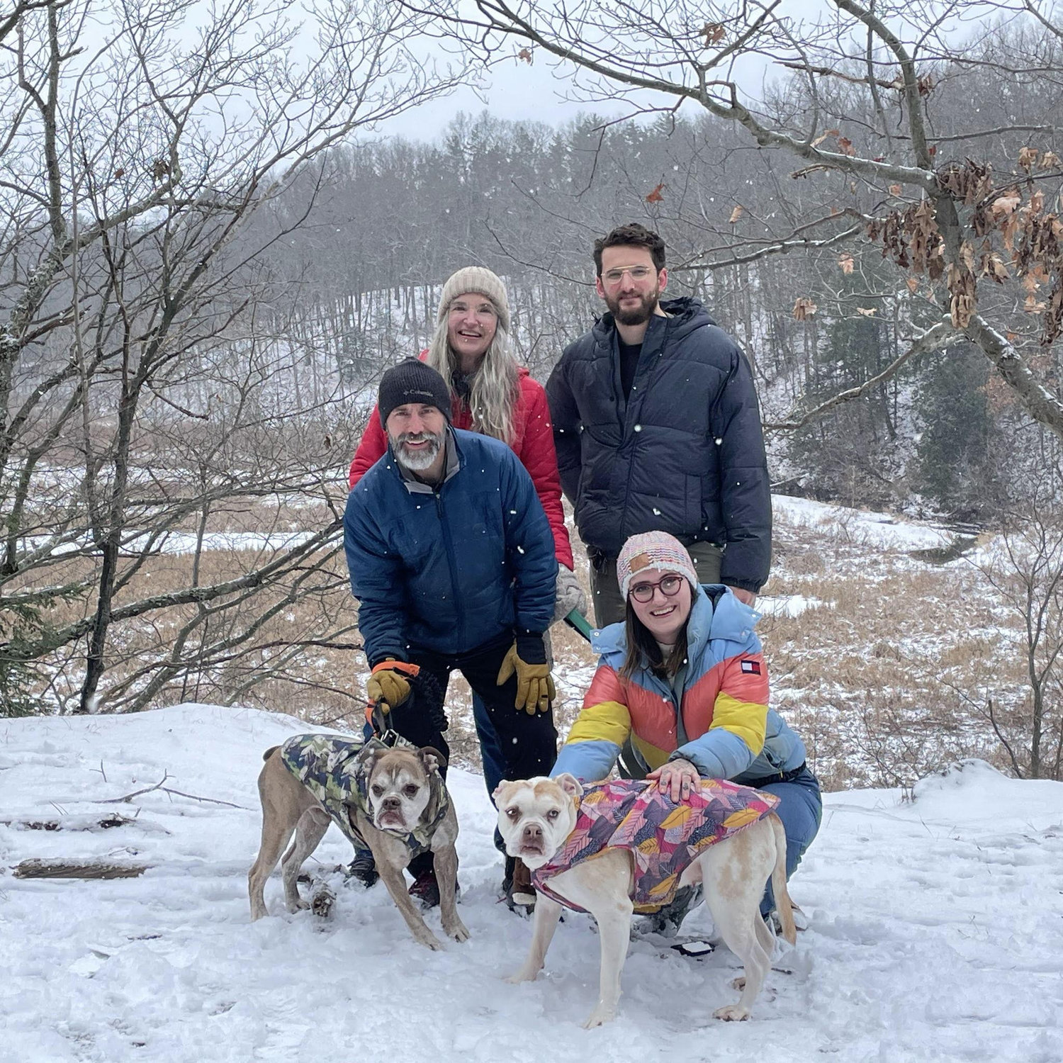 Sarah's parents winter visit
