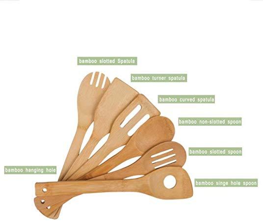 Artmeer Bamboo Utensil Set