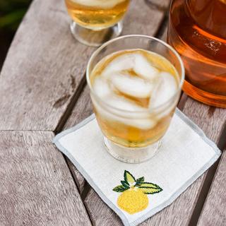 Lemon Cocktail Napkin, Set of 4