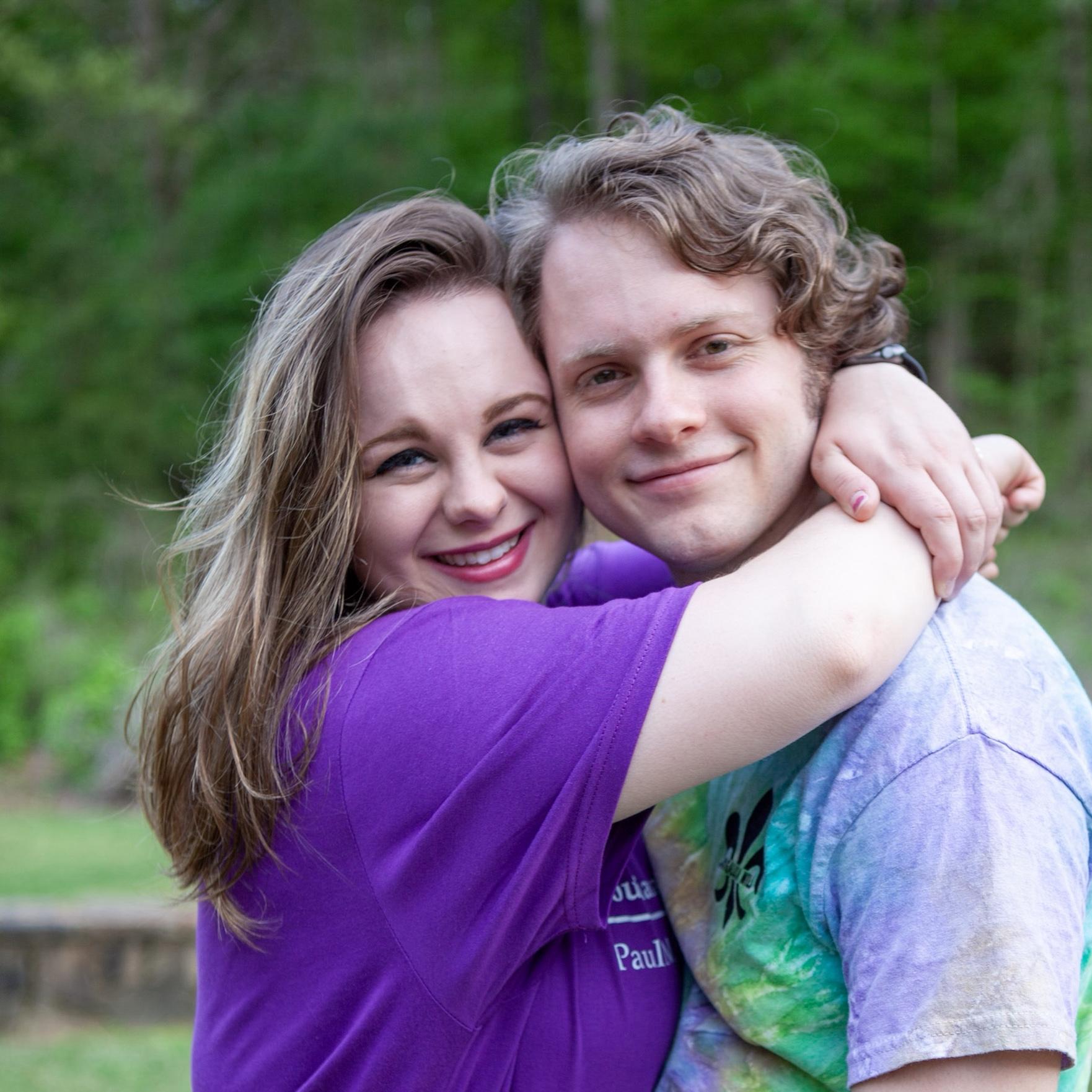 Our 2024 photoshoot to celebrate Grayson's new job with International Paper and Taylor's acceptance to LSU Law School!