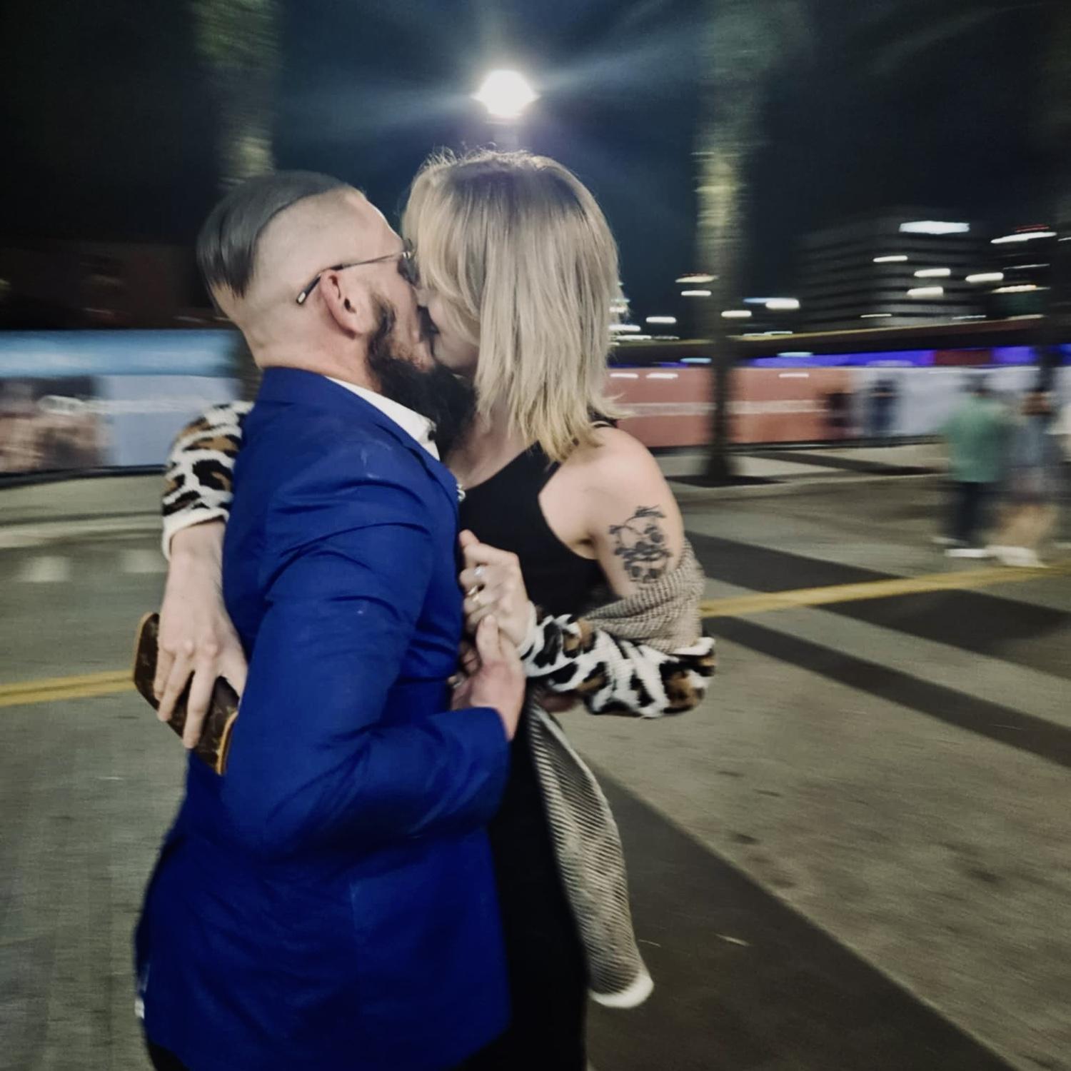 Our engagement night ! 😍