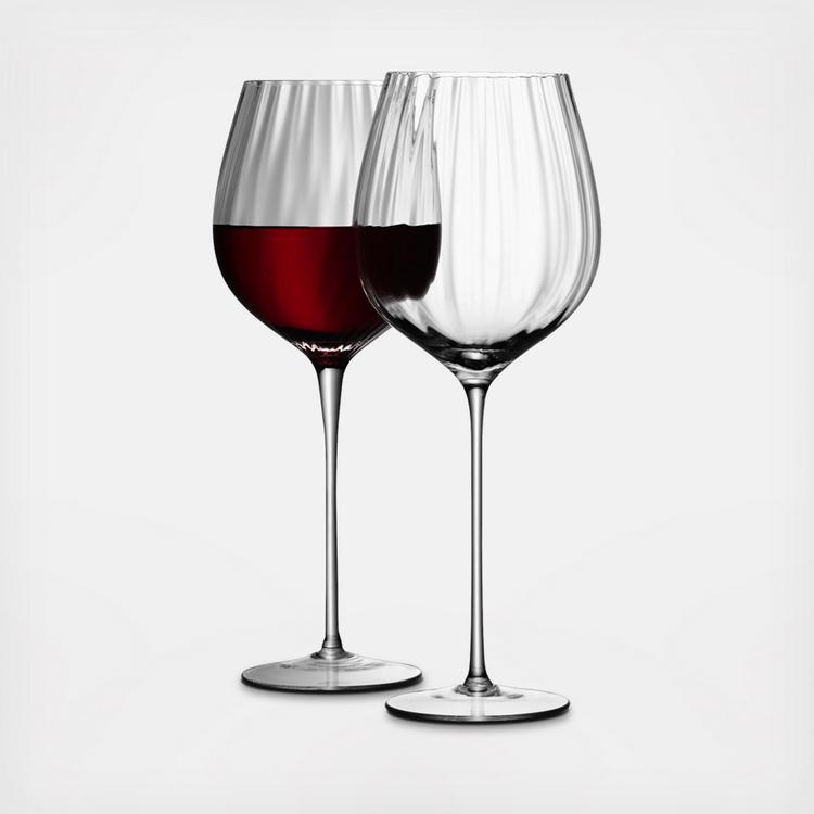 LSA International - Wine Culture Red Wine Balloon Glass - Set of 2