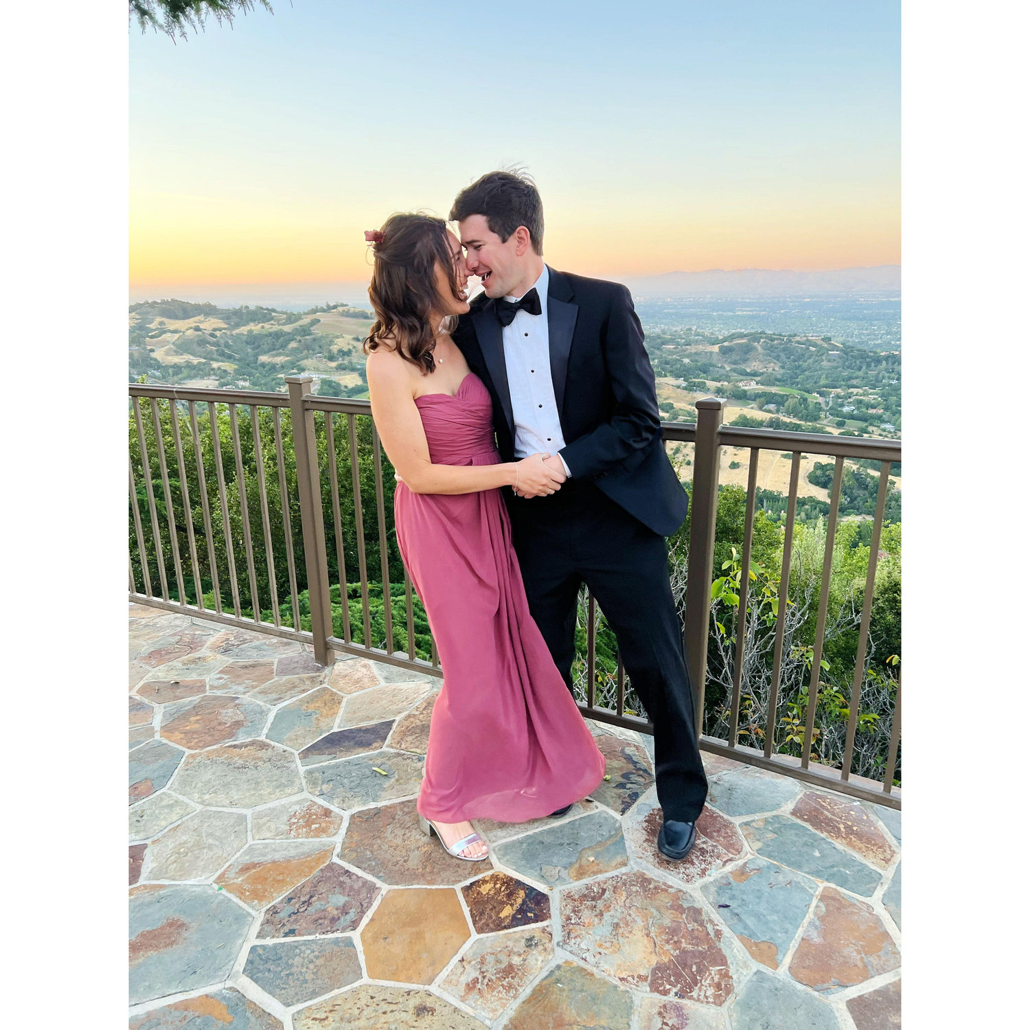 At a friend's wedding in 2021!