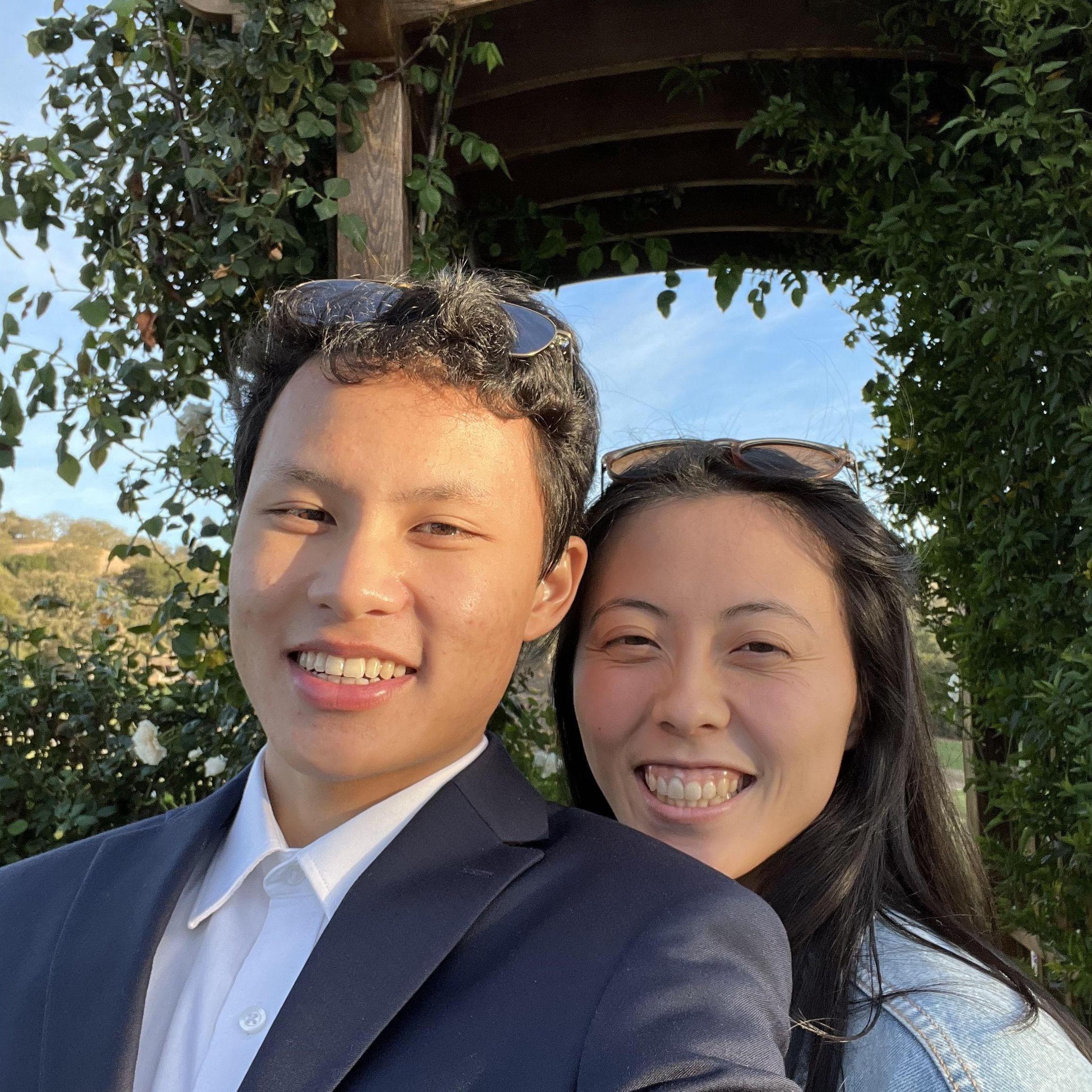 In front of the arch at our friend Nathan and Melissa's wedding!
(https://withjoy.com/nathan-and-melissa)