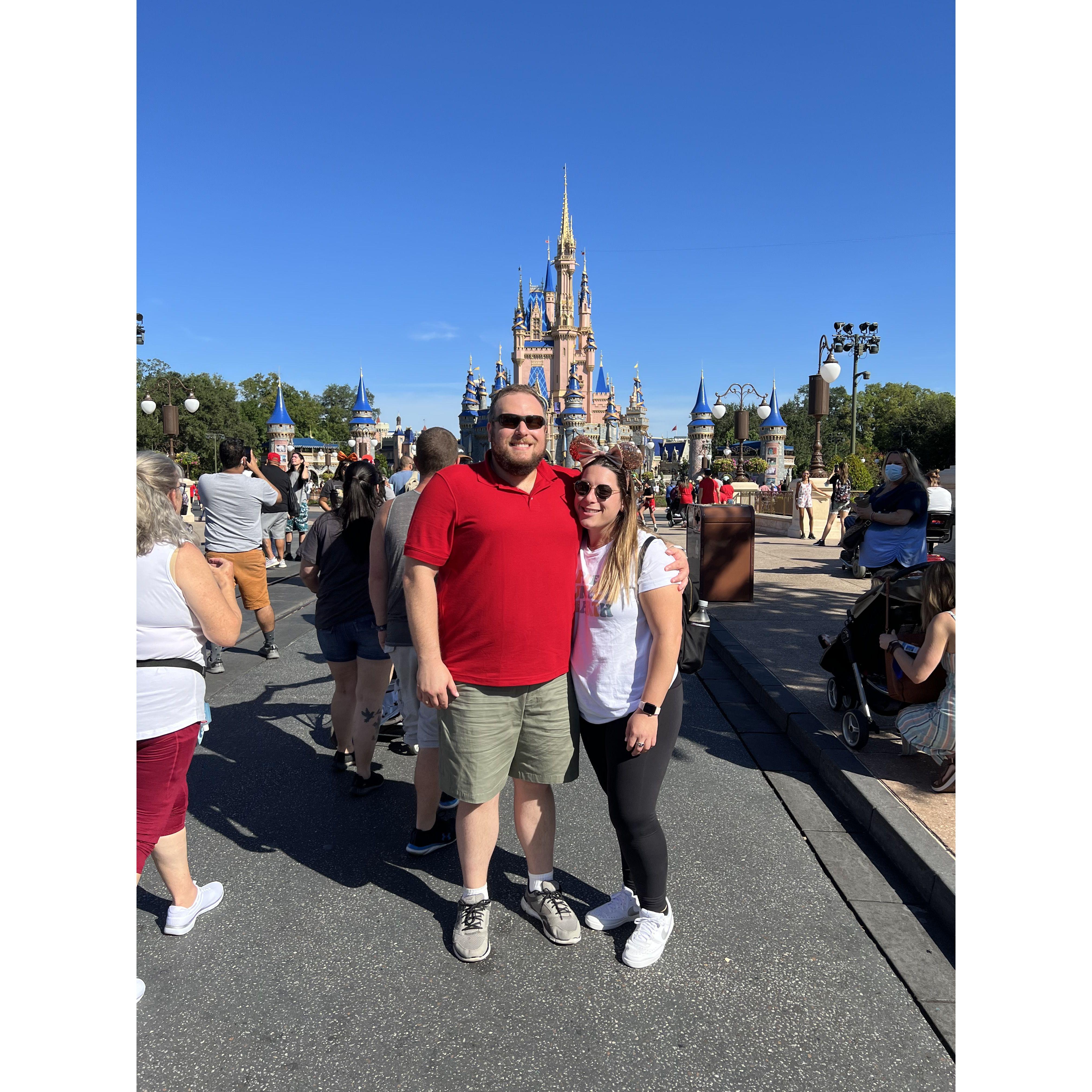 Our first Disney trip together.