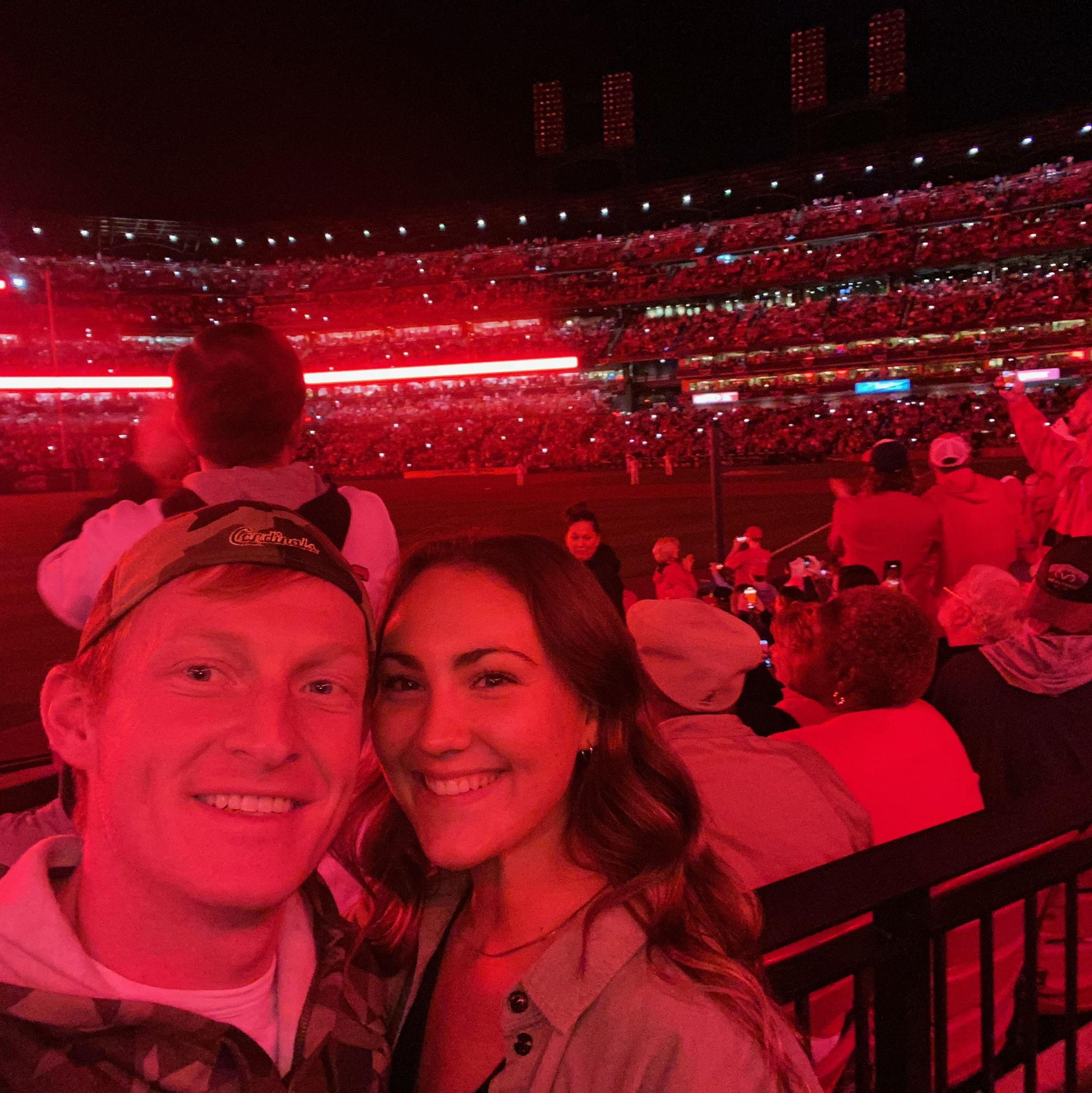 9/30/22: At a Cardinal's game in St. Louis, MO