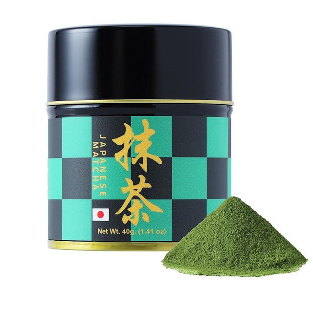 Matcharl Kyoto Uji Matcha Powder - Japanese ceremonial grade Kyoto Uji First Harvest Stone-Milled Green Tea (40g / 1.4oz) TARO - Tin