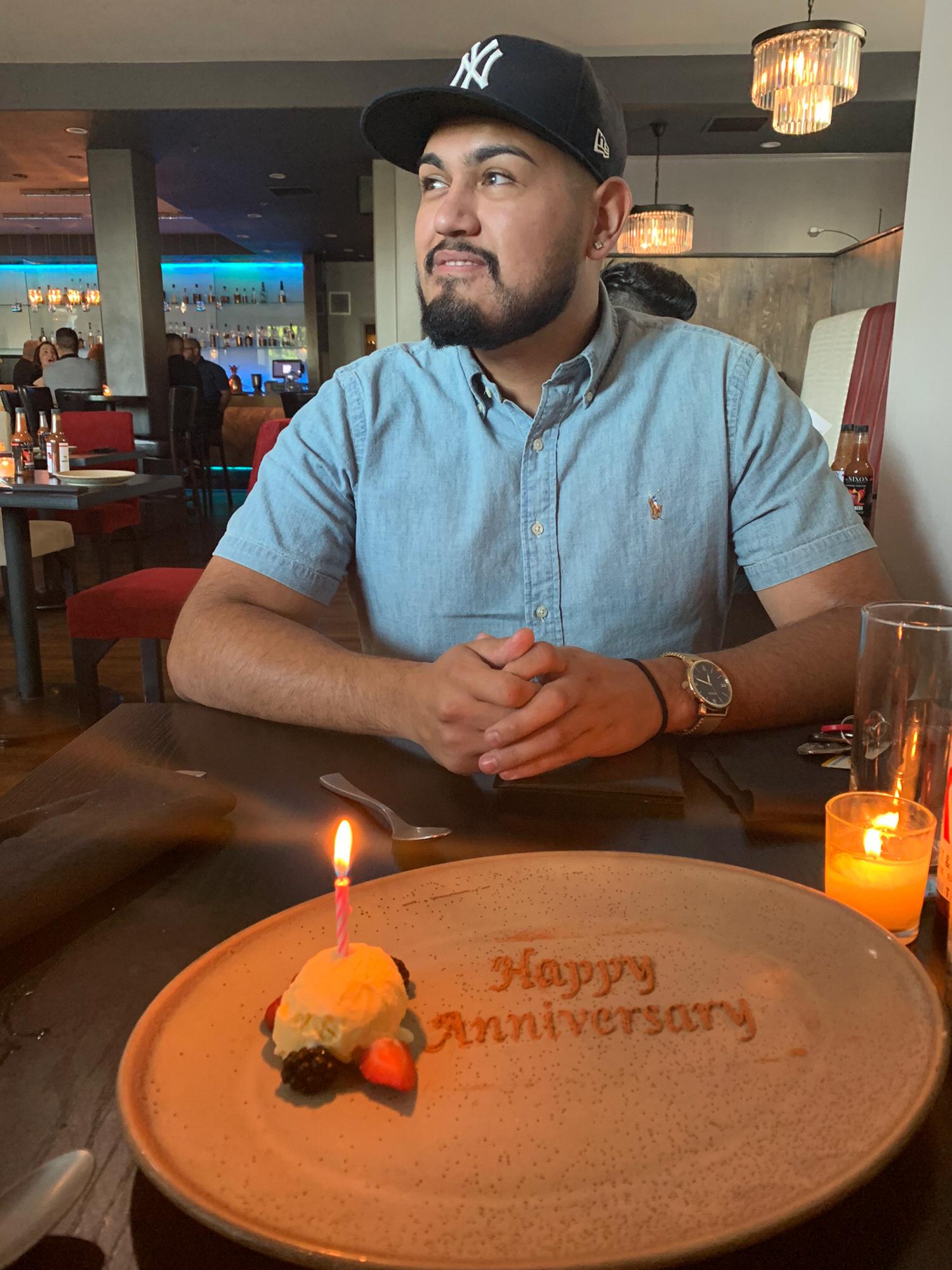 Celebrating 5 years together