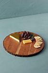 Live Edge Round Serving Board
