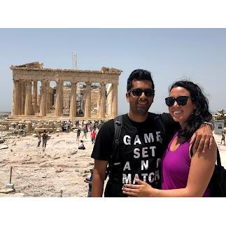 The Parthenon in Athens, Greece June 2018