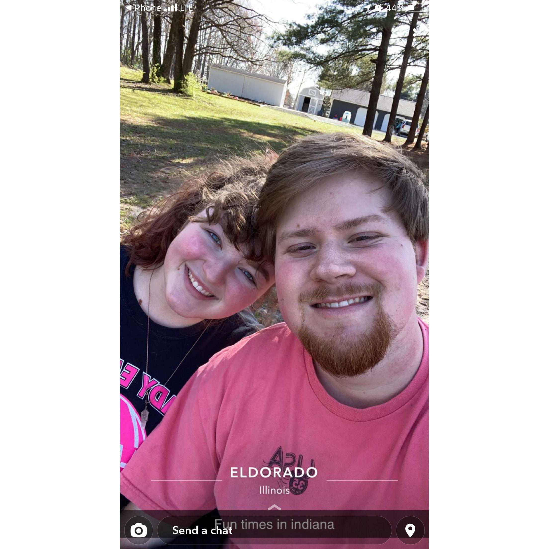 First time in Illinois