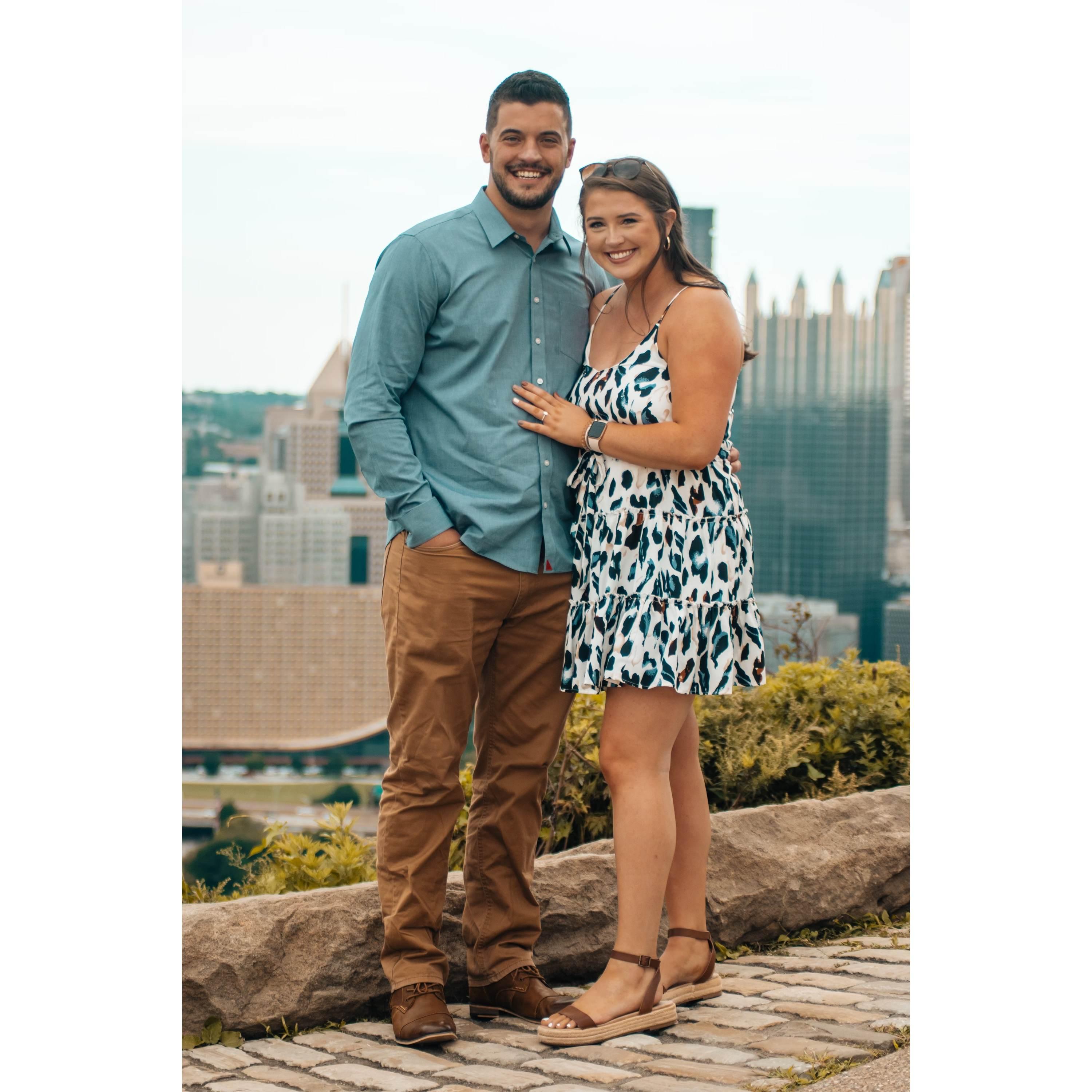 The proposal on Mt. Washington in Pittsburgh!