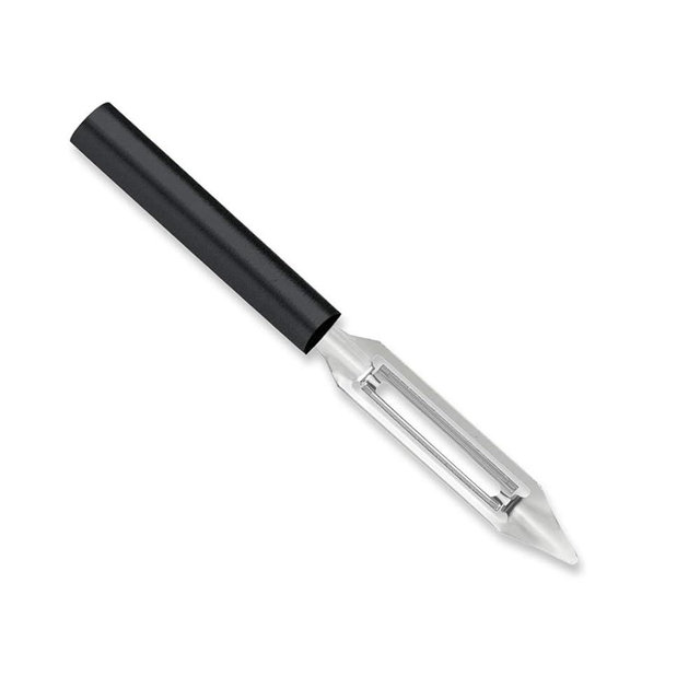 Rada Cutlery Vegetable Peeler, Black Handle, Pack of 2