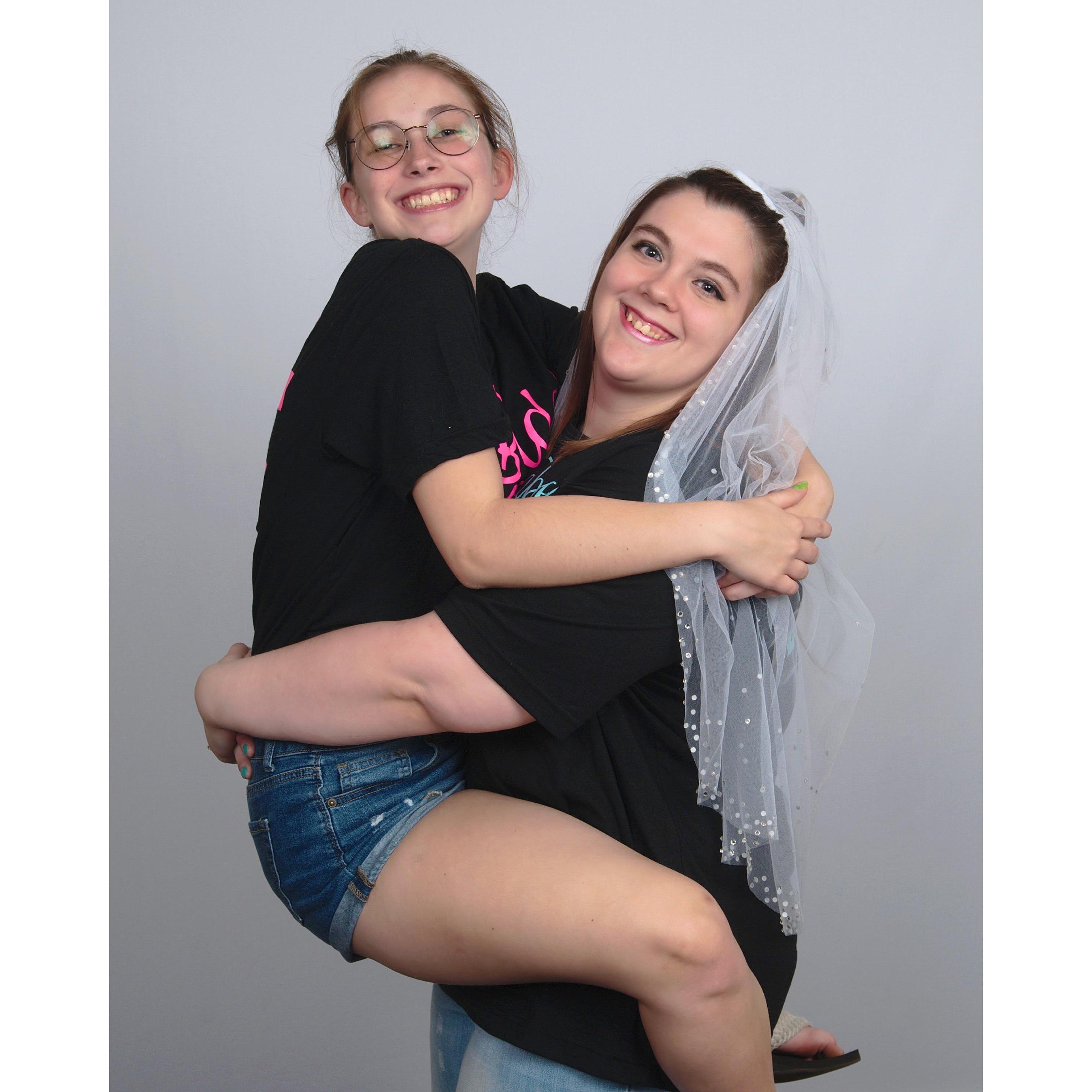 Me with Bridal Babe Abigail Dance