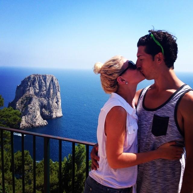 The beautiful isle of Capri, Italia - 2014.