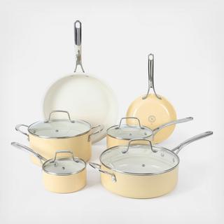 Lockton Premium Nonstick Ceramic 10-Piece Cookware Set