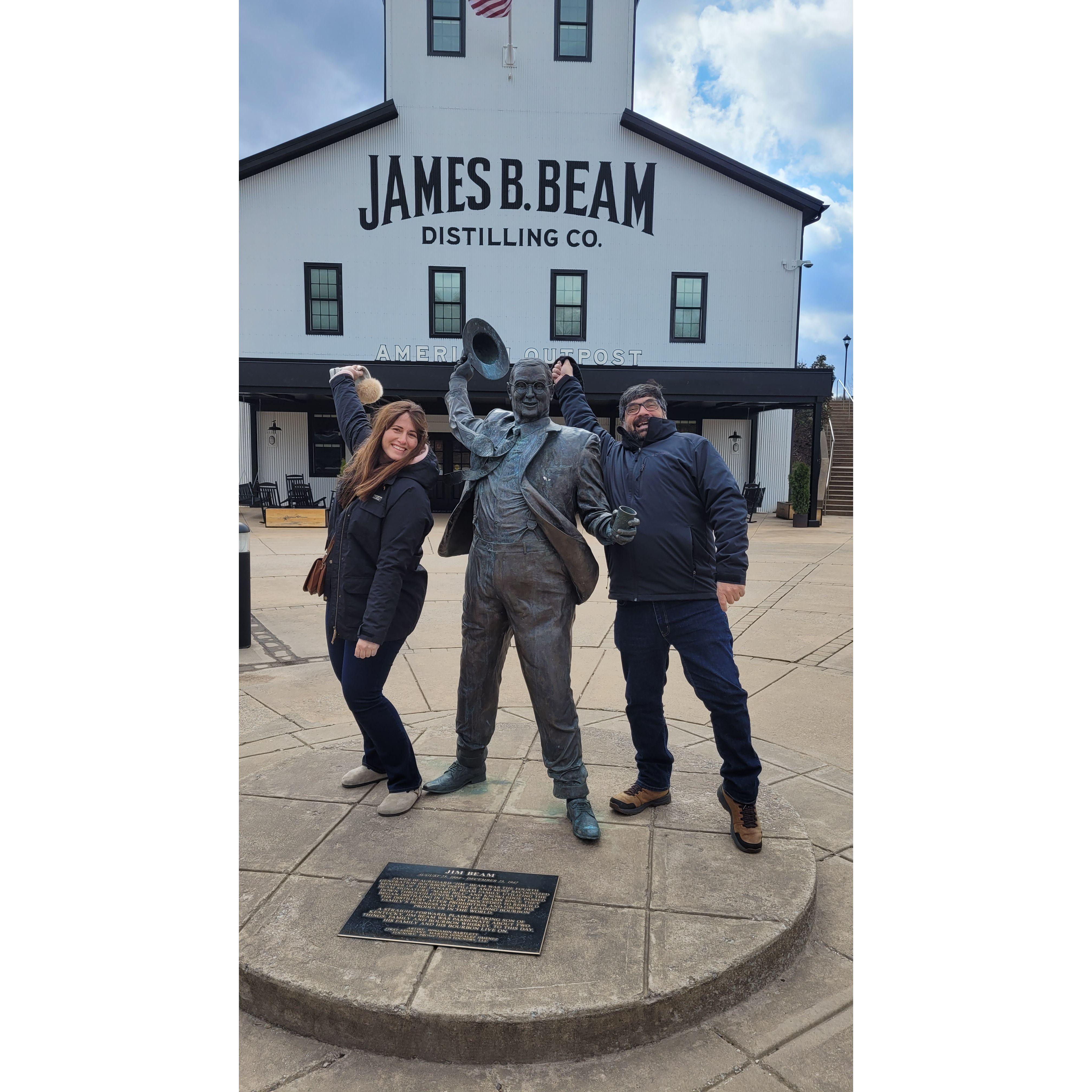 "Howdy and welcome to Jim Beam!!!"