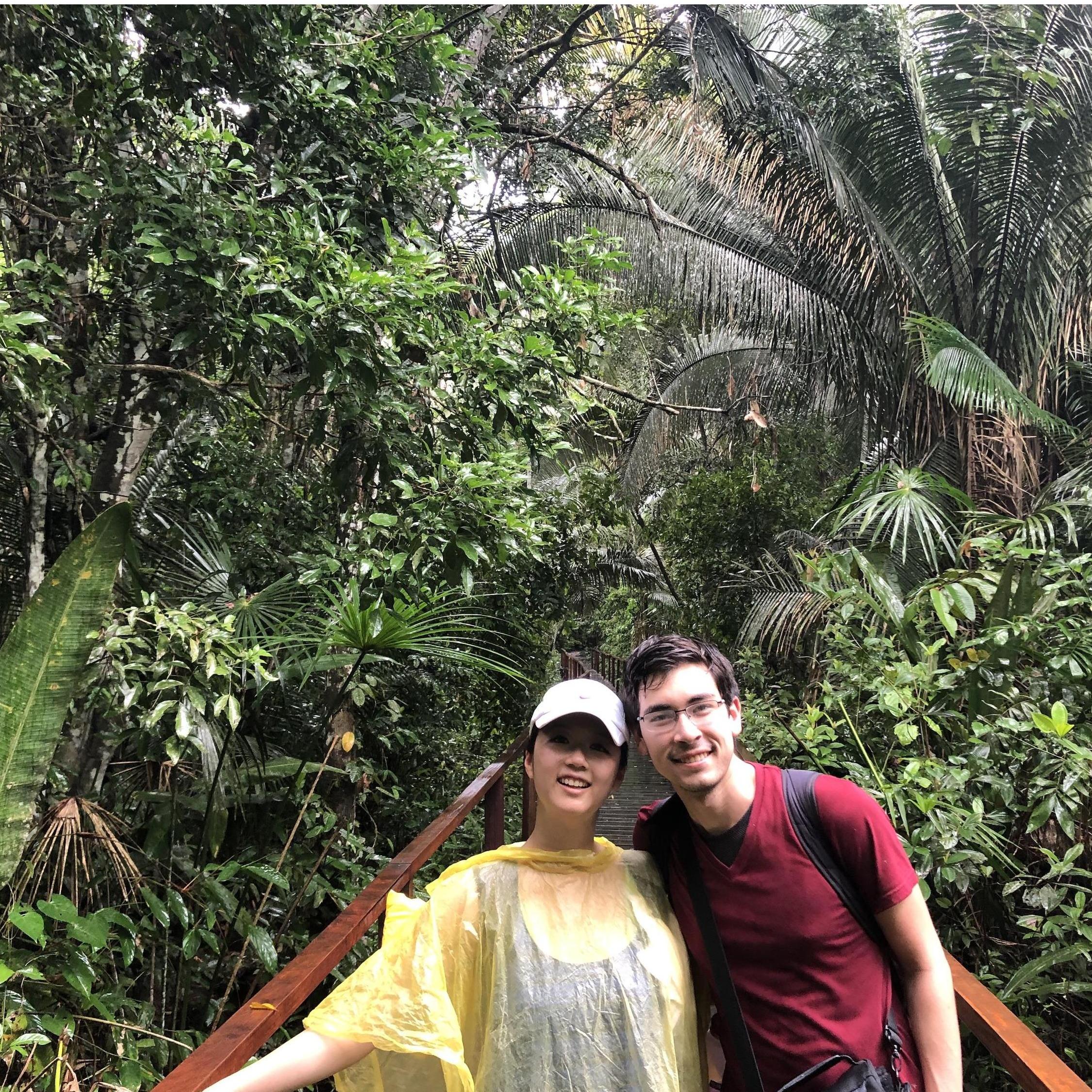 Hiking through the lush jungle (Peru, December 2019)