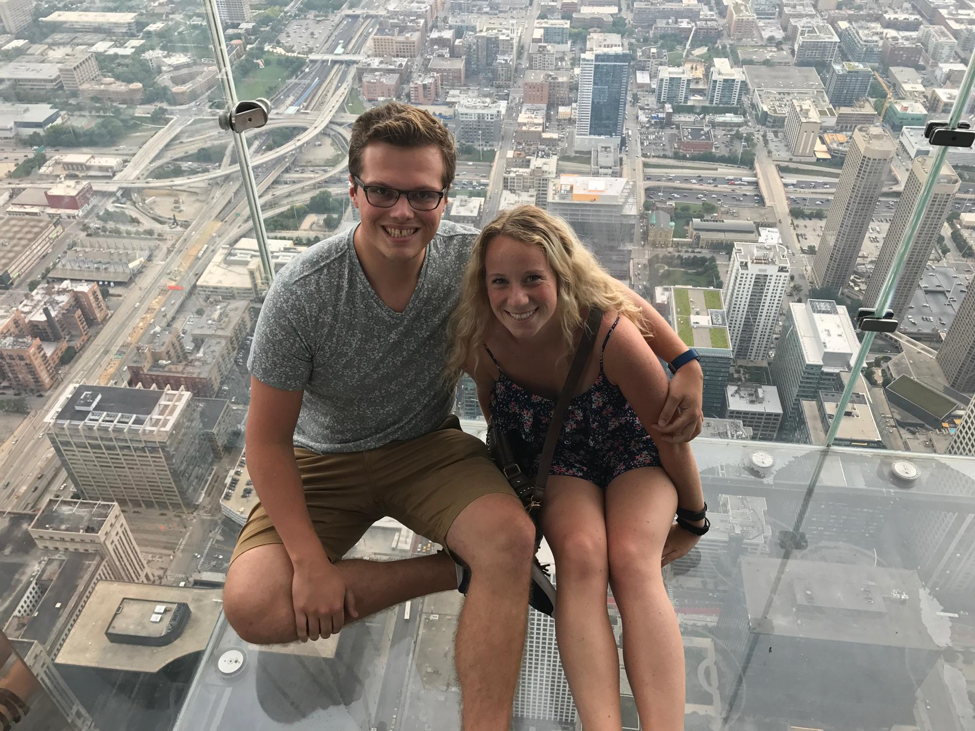 Our first weekend trip just the two of us to Chicago!