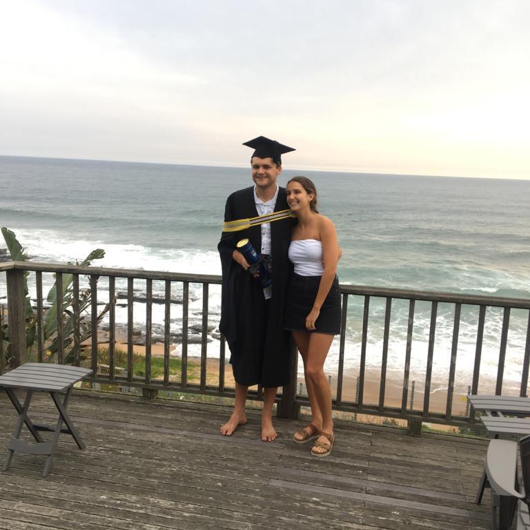 January 2021 - Blake's "graduation"