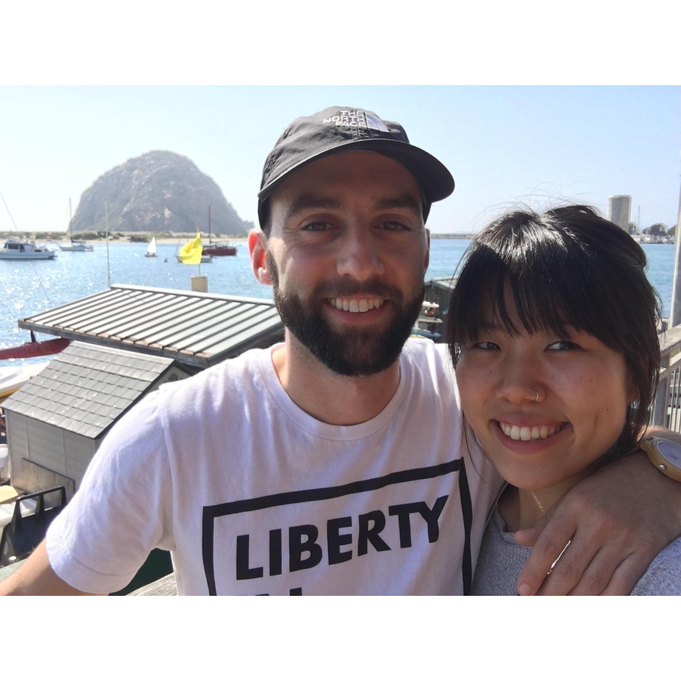 Becca grew up going to Morro Bay every summer with her family. Ryan is actually from Morro Bay. Coincidence? I THINK NOT!