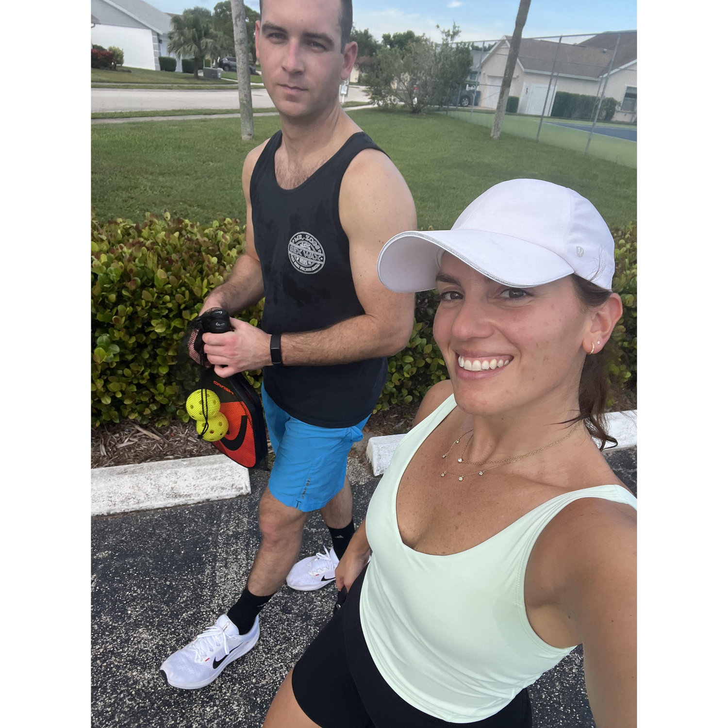 We don't mess around with pickle ball.