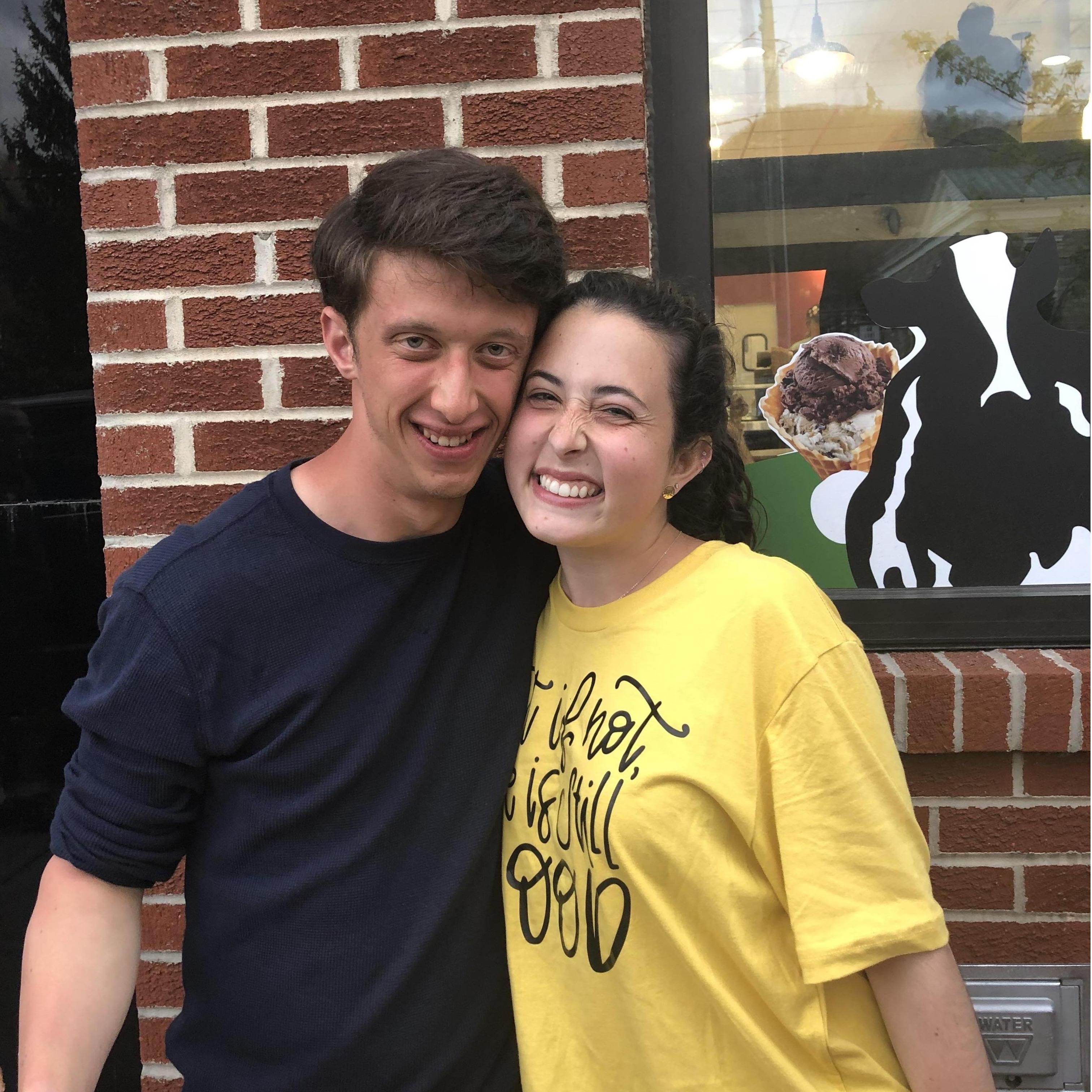 Ashley's 19th birthday! Ice cream of course :)