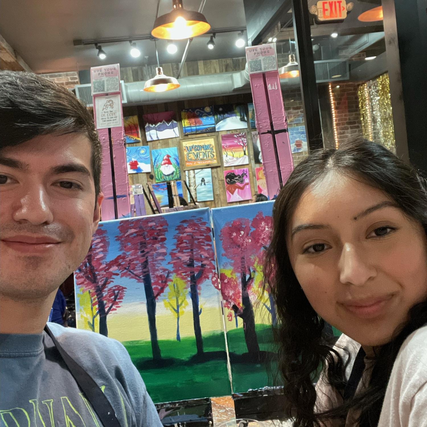 Our painting date