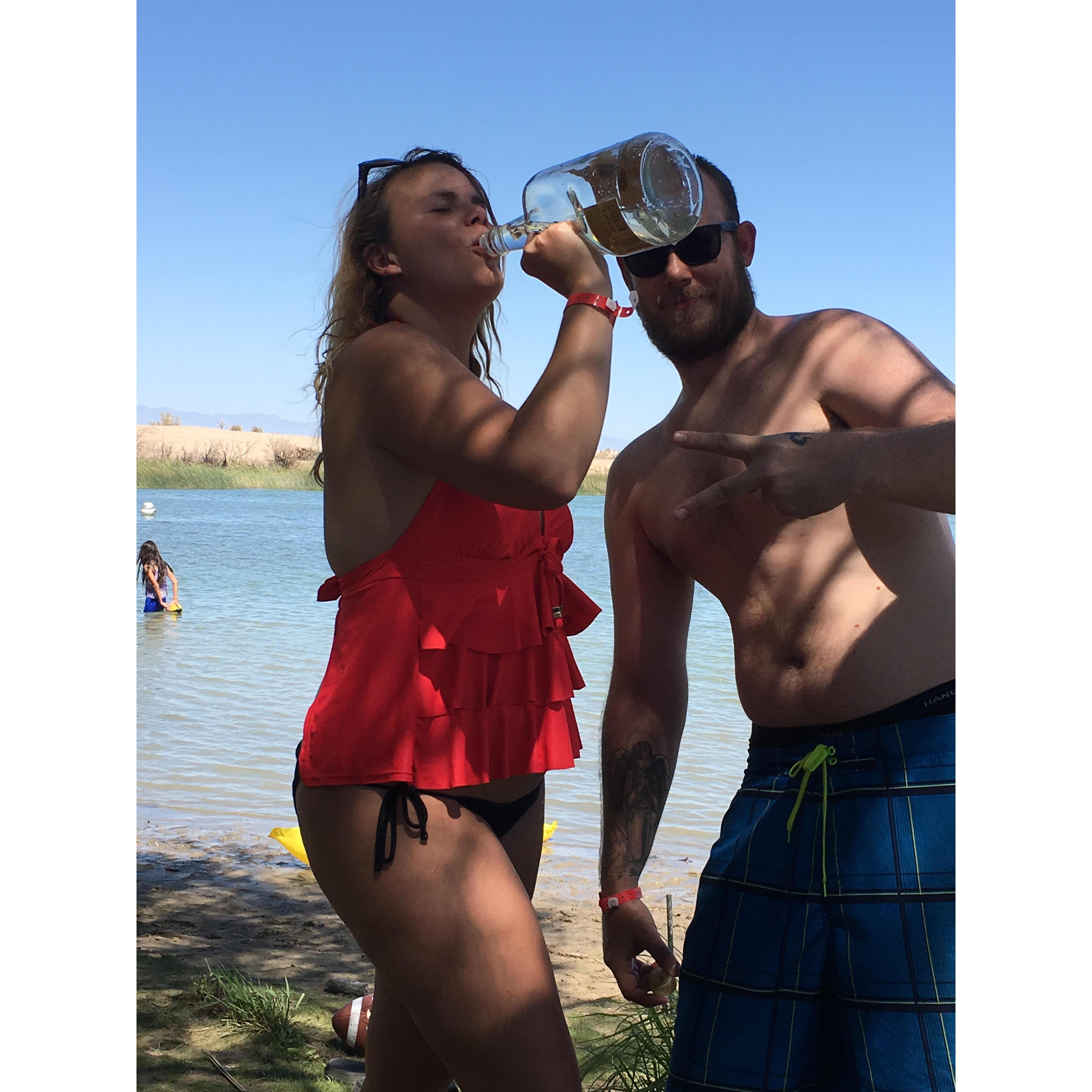 We're classy white trash and will never change