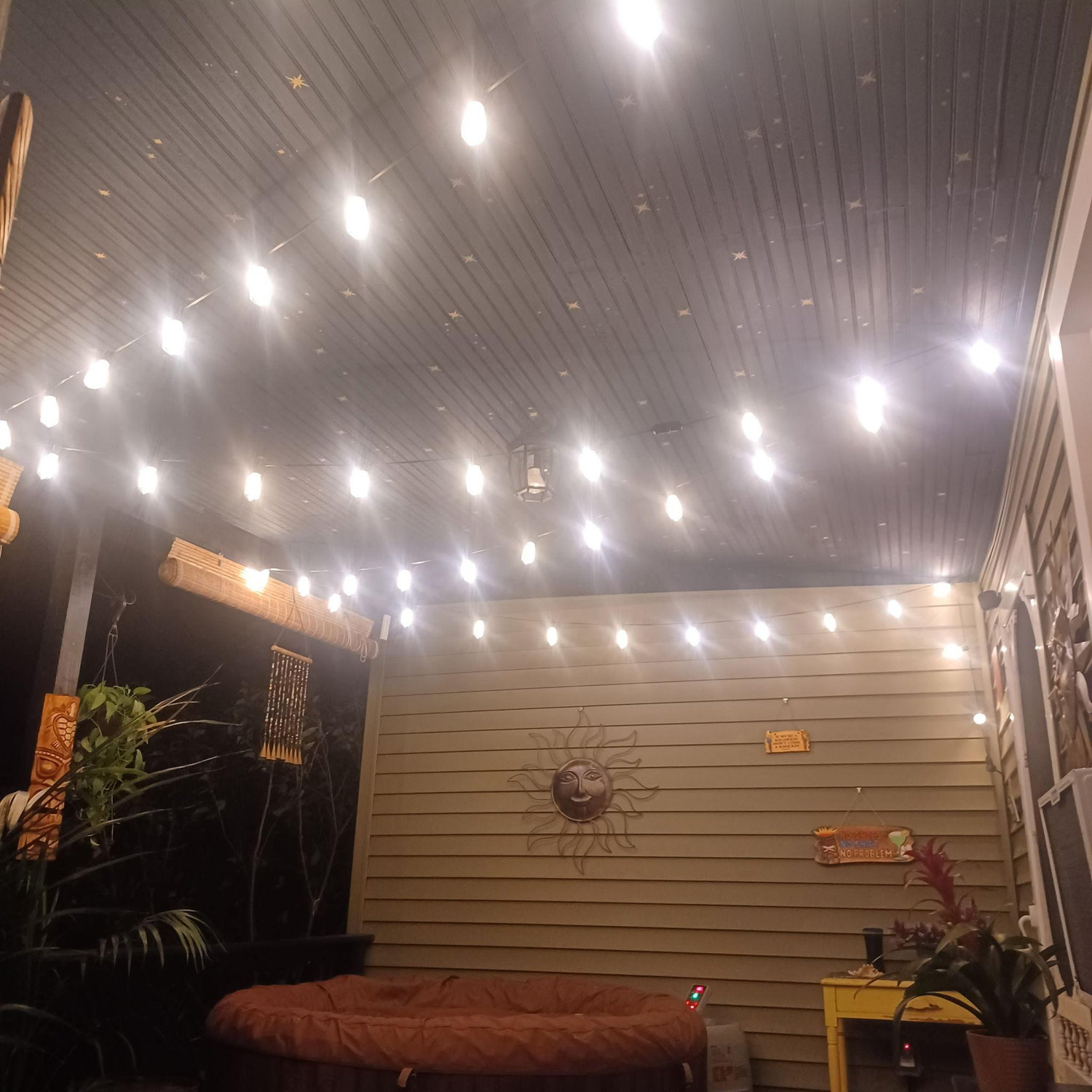 Our porch we remodeled together.
