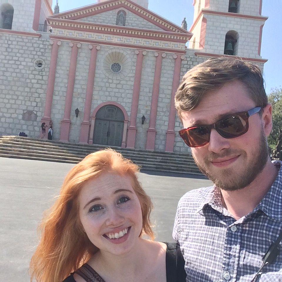 Demo beard and Mission Santa Barbara. 2016