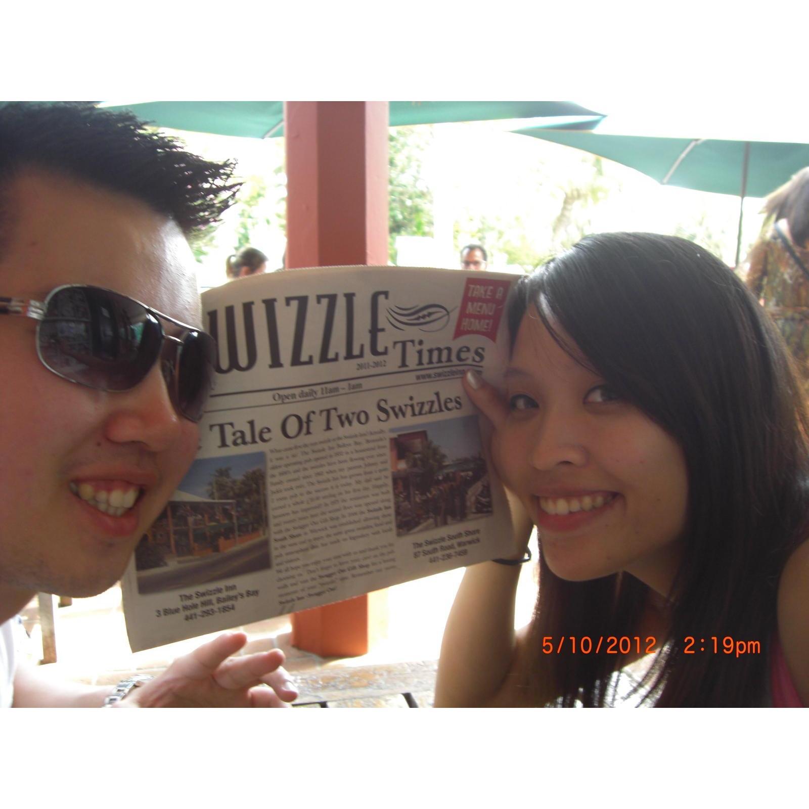 That time we drank too much swizzle in Bermuda and almost fell into the ocean