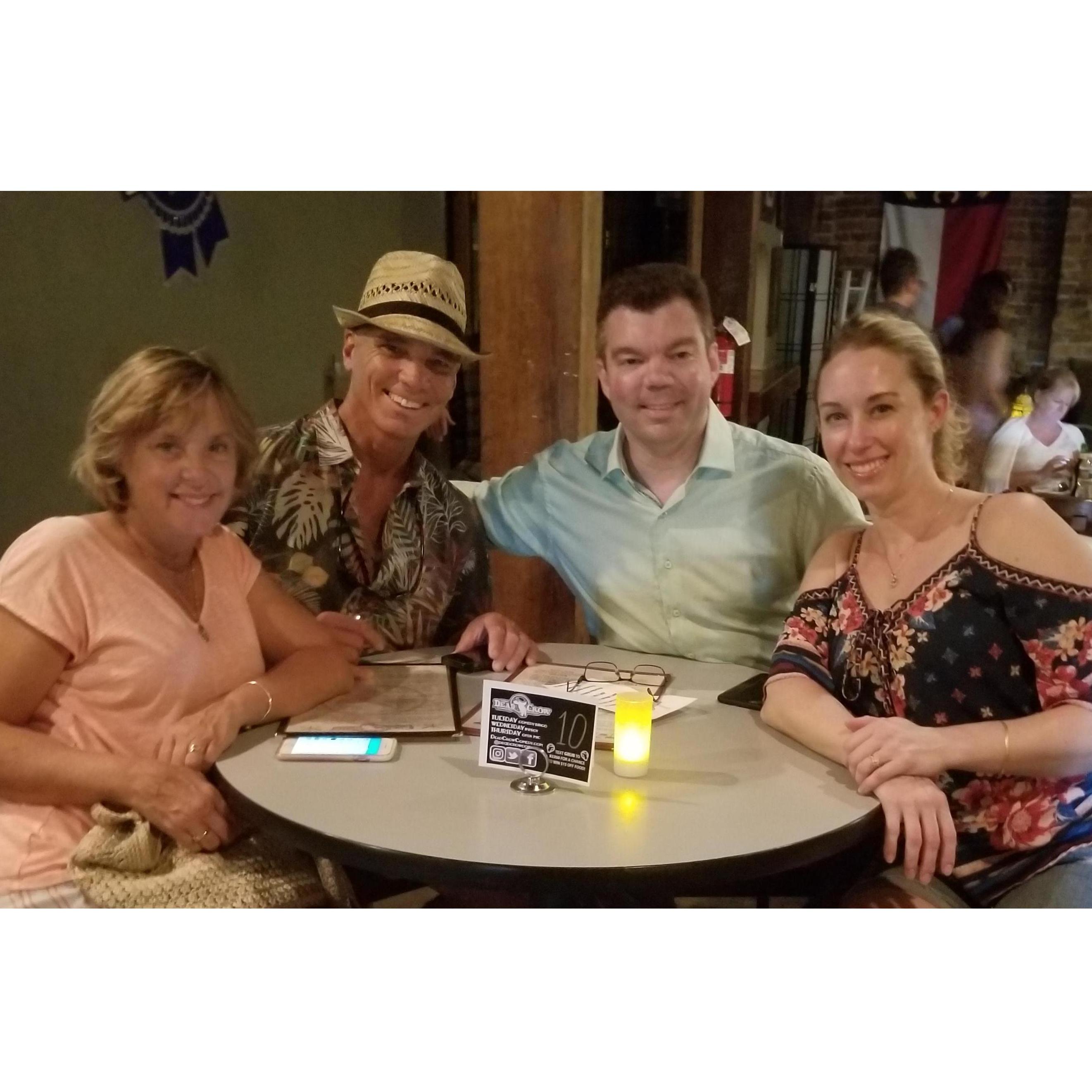 Our friends Joe and Deb Glime