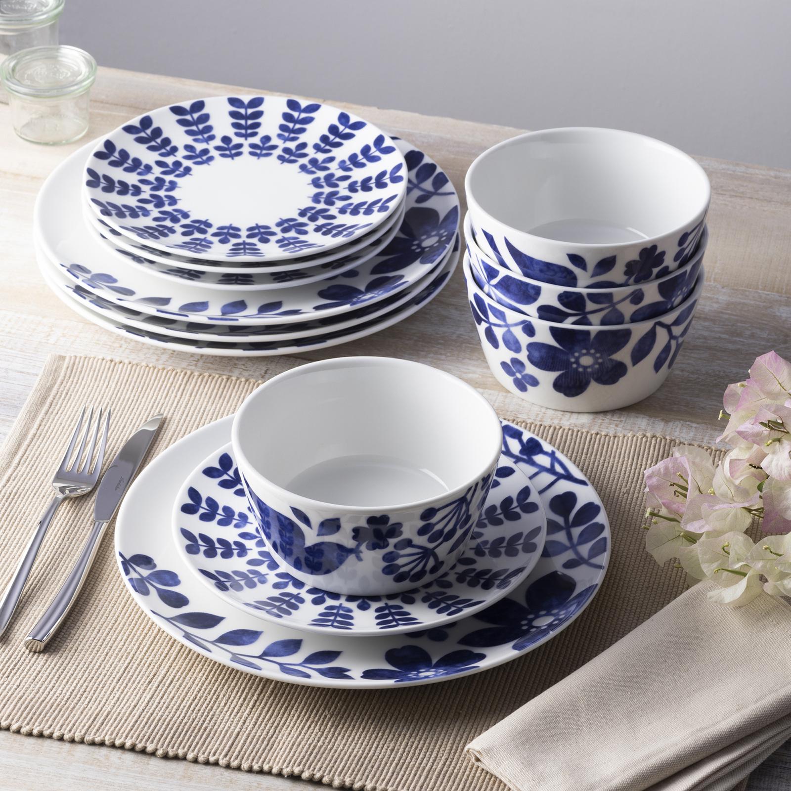 Noritake, Sandefjord 12-Piece Dinnerware Set, Service for 4 | Zola