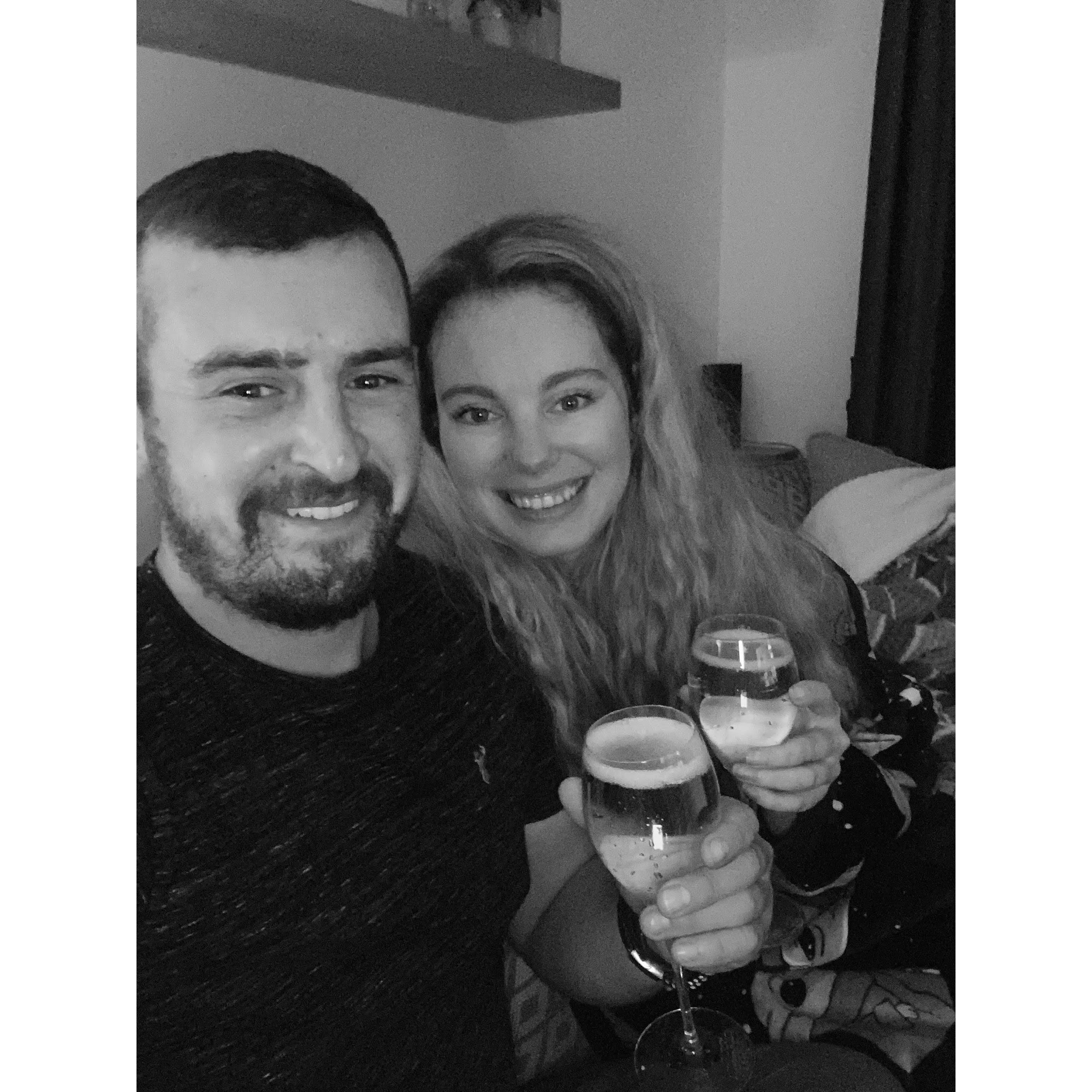 The day we booked our wedding October 2023
