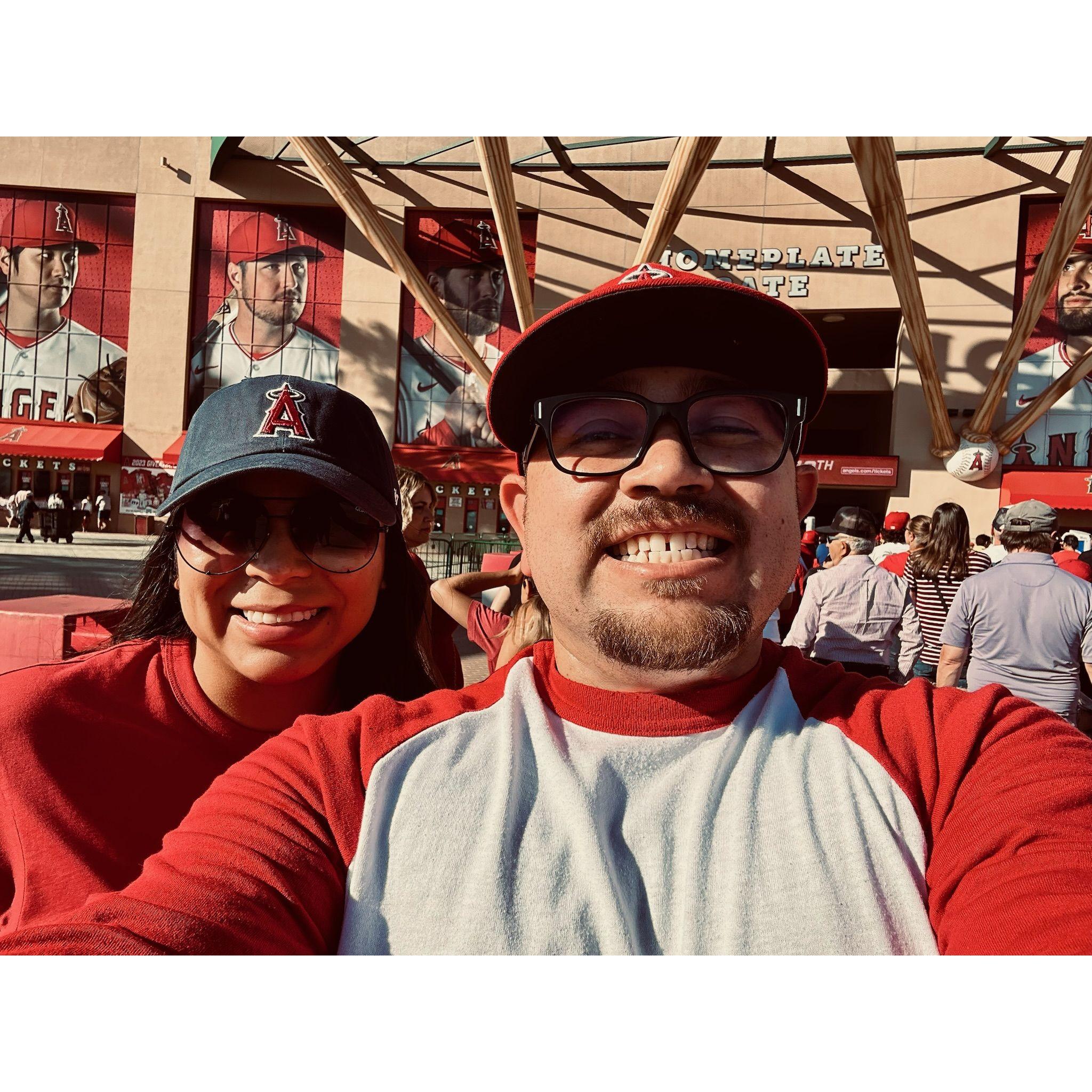 Wooo! Shohei Ohtani MVP Night at Angel Stadium.