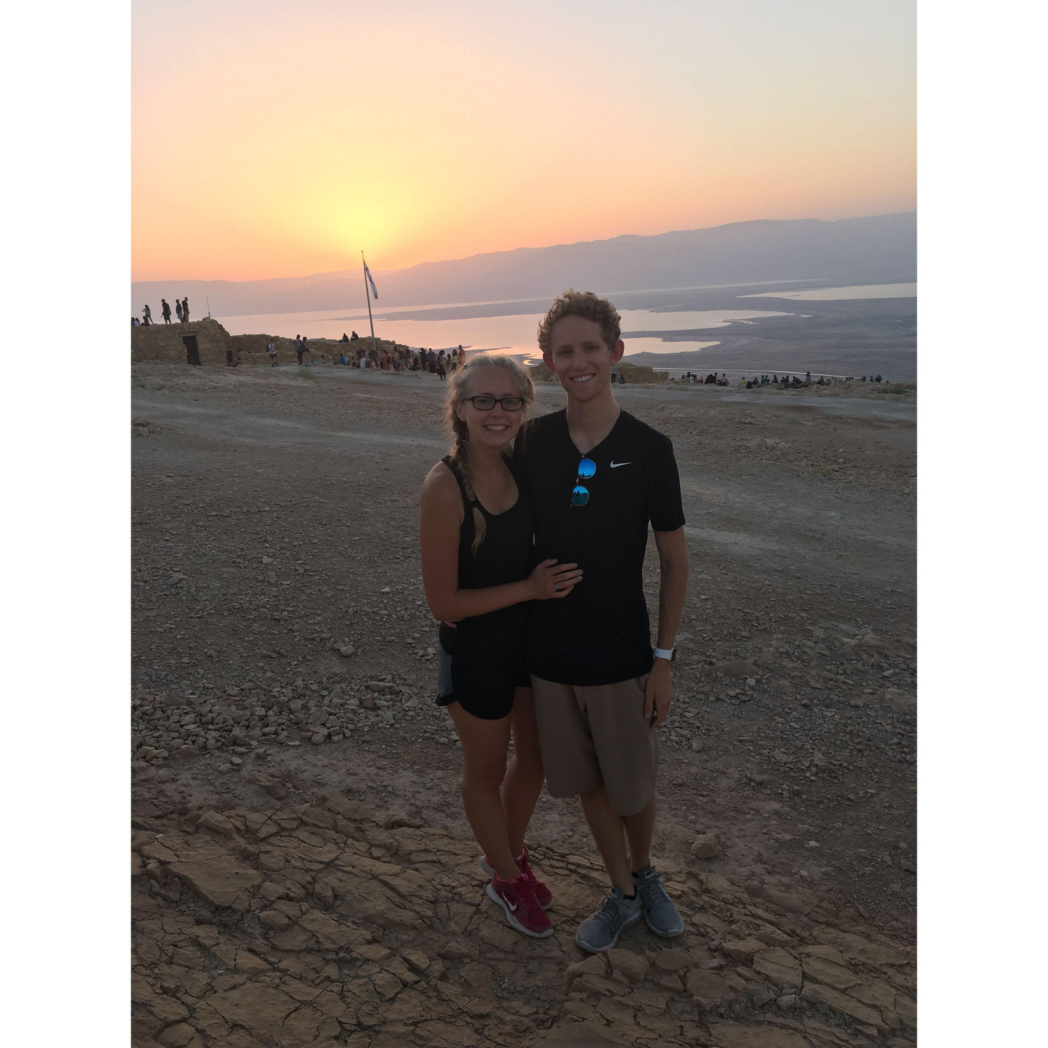 On top of Masada in Israel 2016