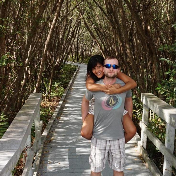 Enjoying fun in the sun in Cape Coral Florida in 2017