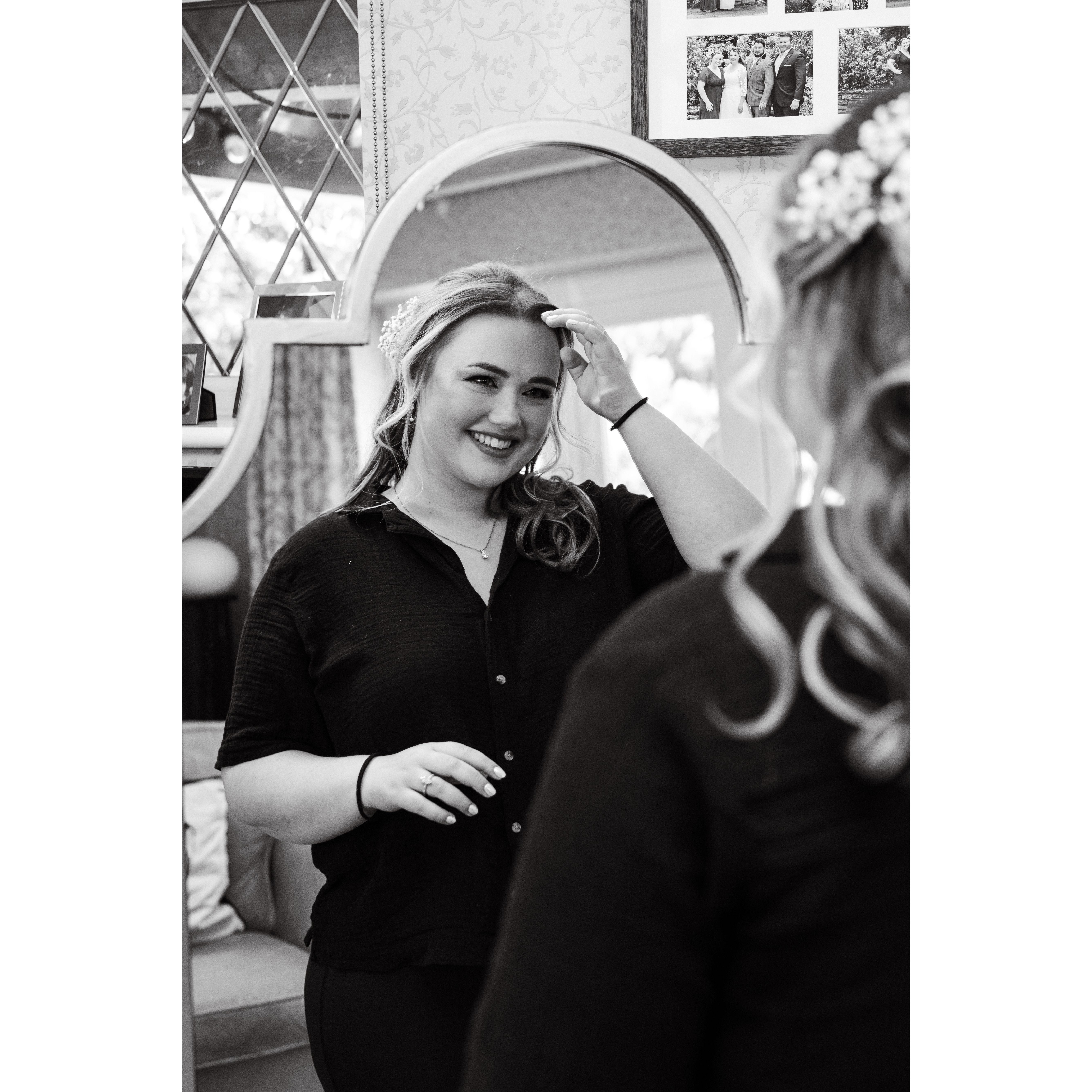 Ladies getting ready